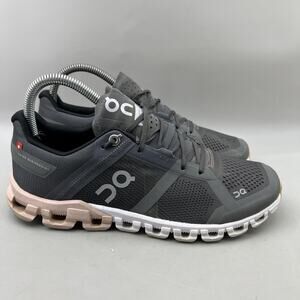 On Running Cloudflow Shoes Women Size 7 Gray Pink Comfort Lightweight Sneakers